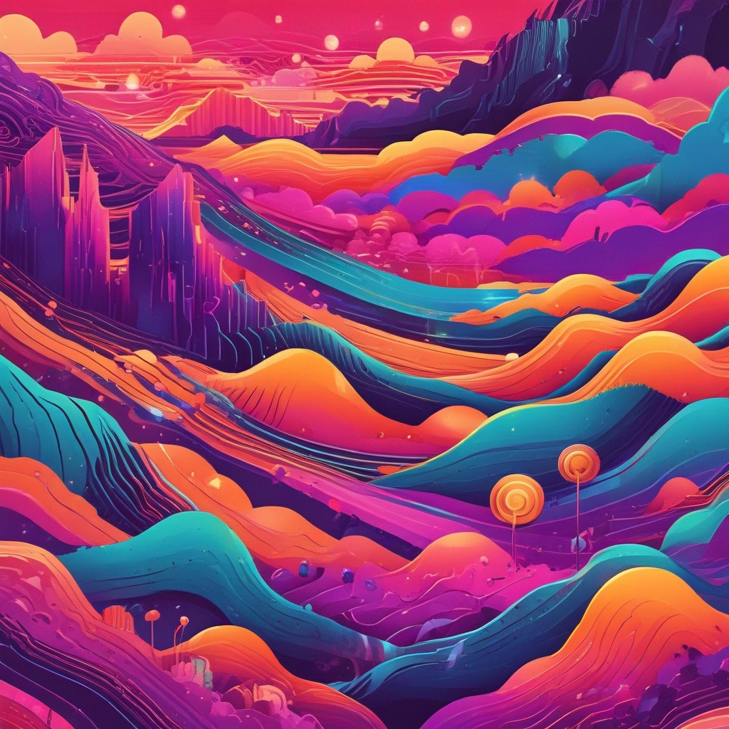 Crypto Rollercoaster artwork