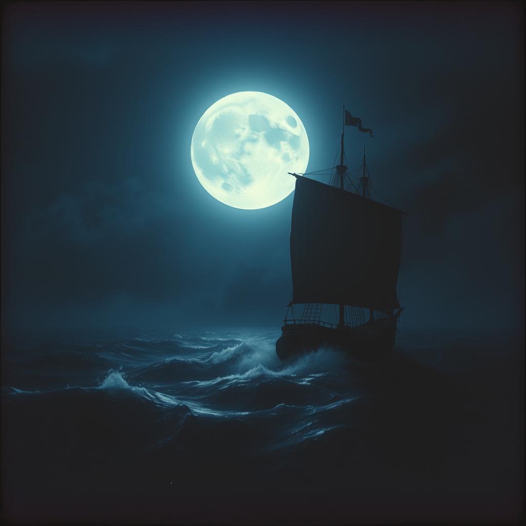 Norðr vindr kveðja (North Wind Bids Farewell) artwork