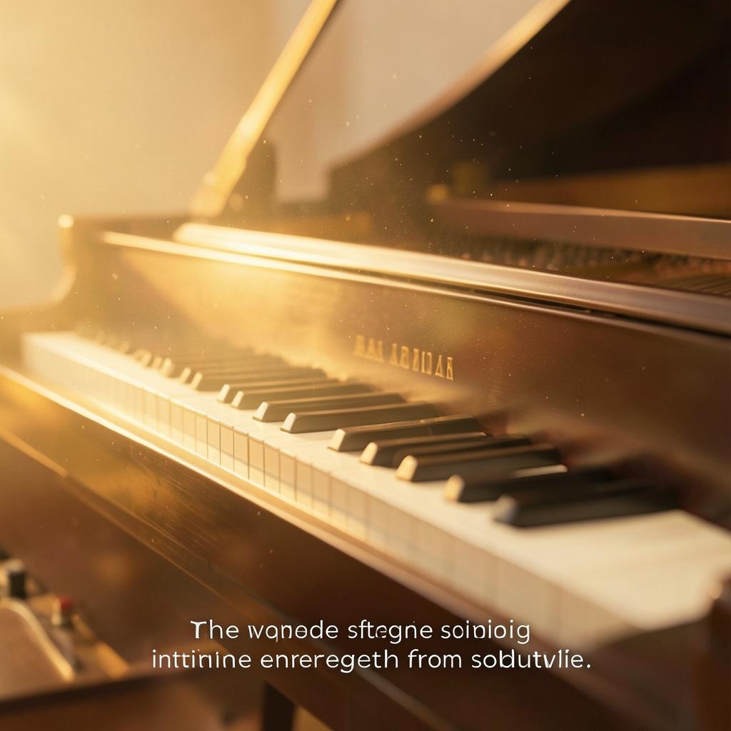Felt Piano Hopeful artwork