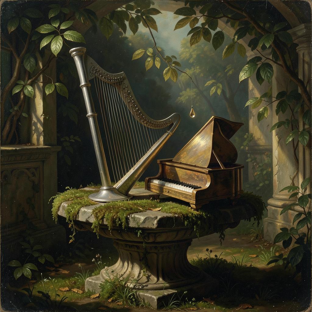 Шёпот струн (Арфа + Челеста). +1 artwork