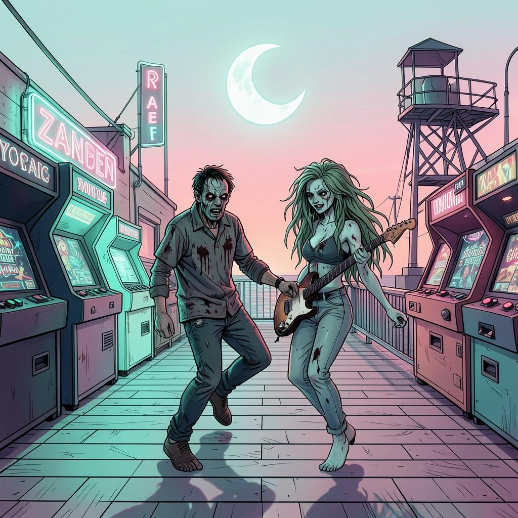 Brains on the Boardwalk artwork