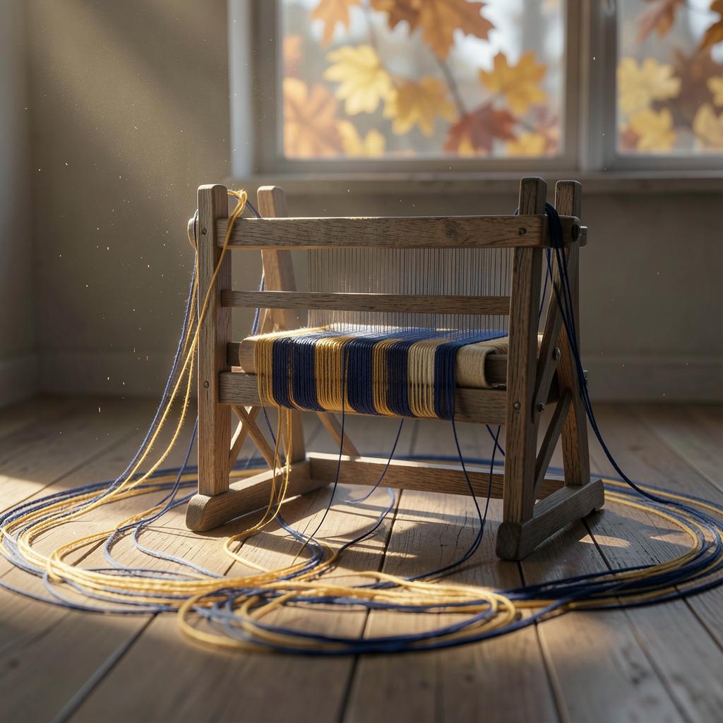 Threads of Gold and Blue [KW] artwork