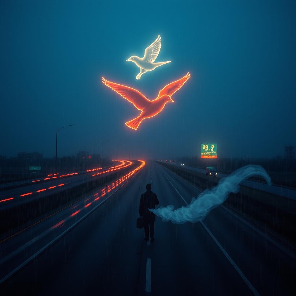Calcified Bird artwork