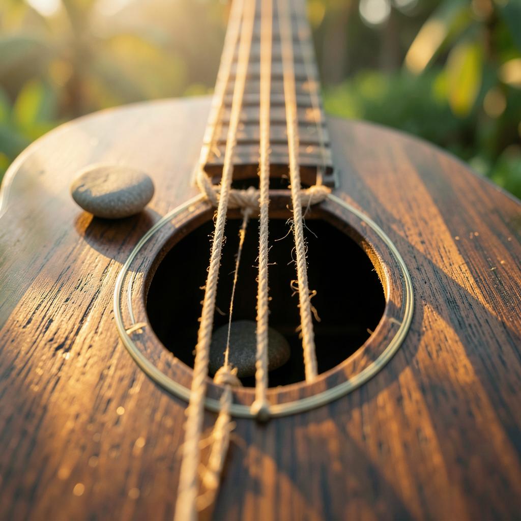 Hawaiian Slack-Key Guitar (Kī artwork