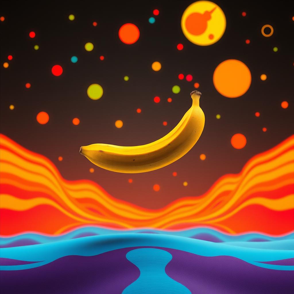 Bananer i rymden artwork