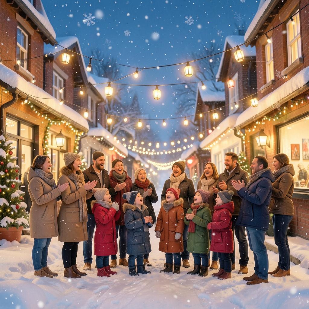 CAROLS IN THE SNOW artwork
