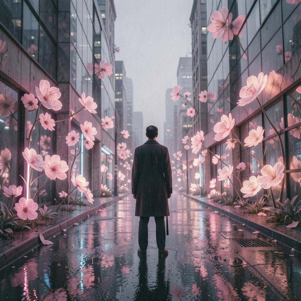 街に咲く花 artwork