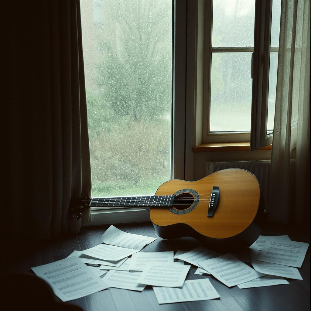 nylon rainfall acoustic gtr