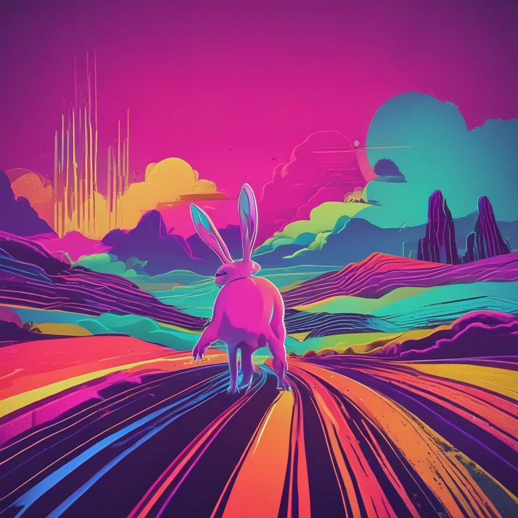 Digital Dream Rabbit artwork