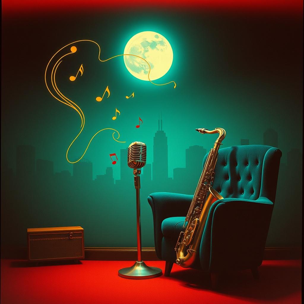 Night on the town artwork