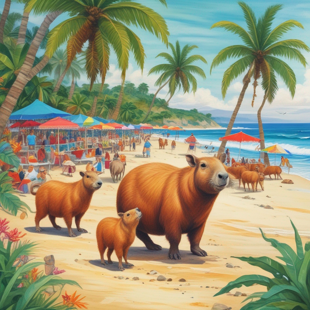 Capyband - Capybara Fiesta artwork
