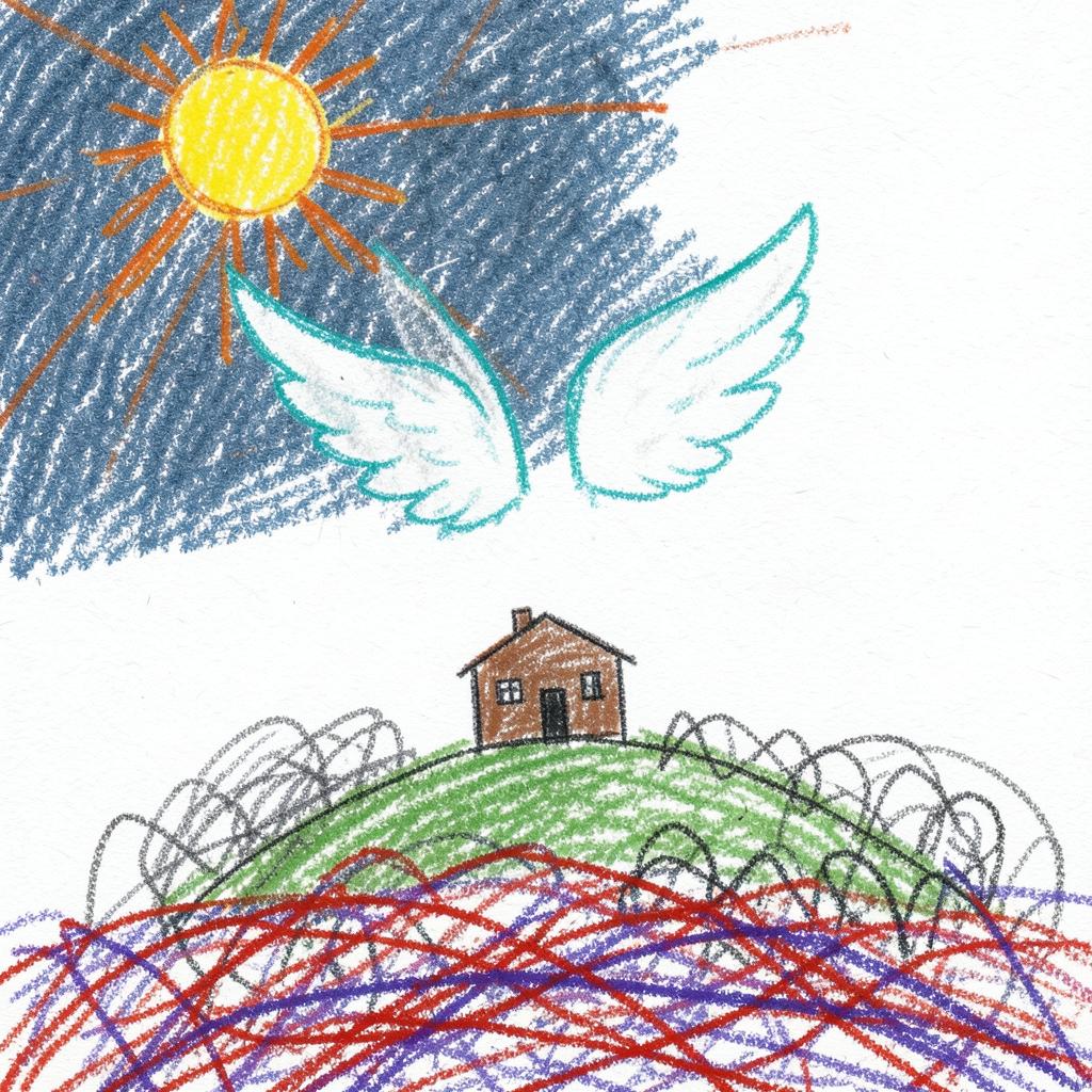 Heaven gained an angel artwork