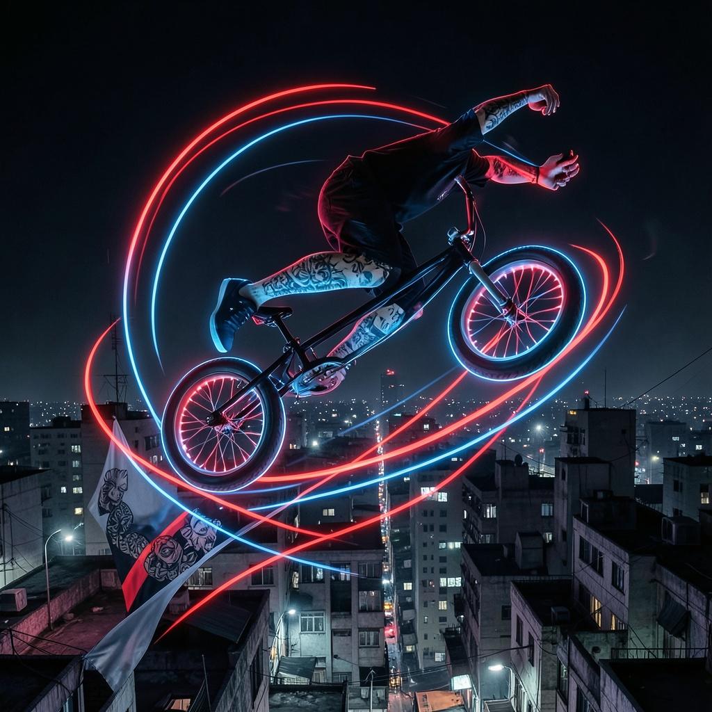 Stuntman (BMX Neon Tattoo Remix) artwork