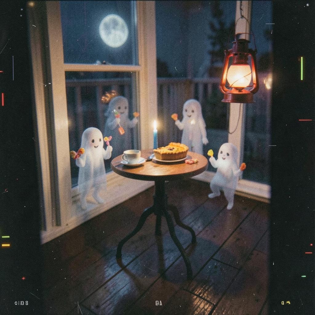おばけのティーパーティー artwork
