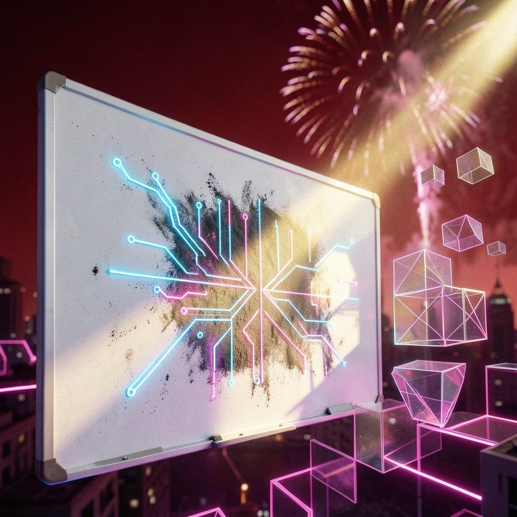 Fireworks and Frameworks artwork