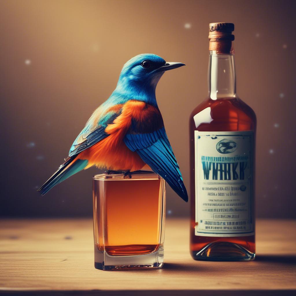 Drinking and Tweeting artwork