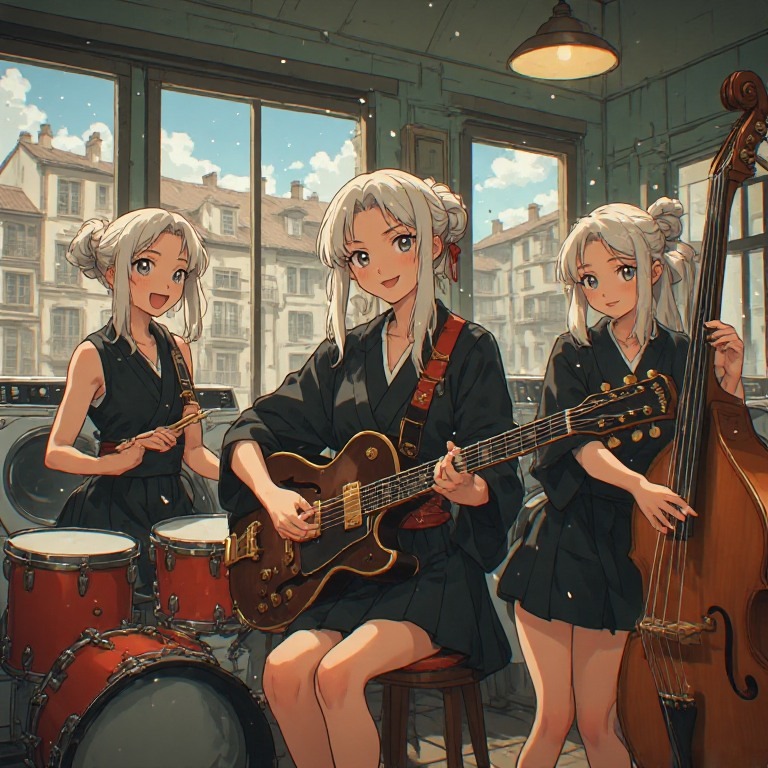 Swing it, Mädle swing - (Original Onderländer Waifu Terzett) #Schwabenrock artwork