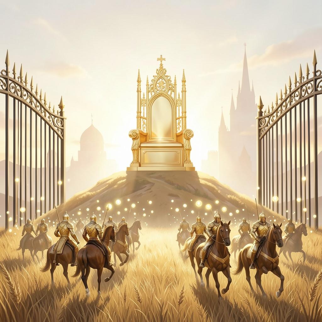 Solid Gold Throne artwork