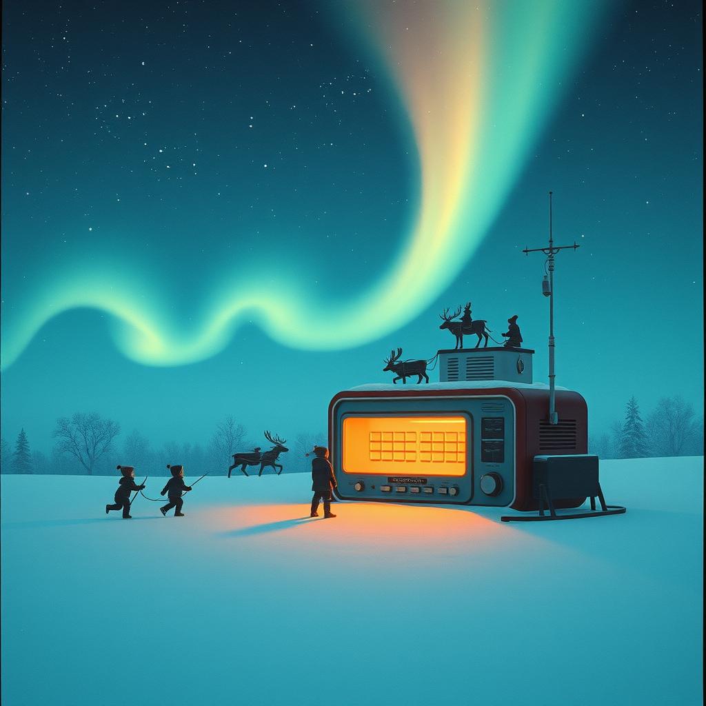 Santa Won’t Find Us artwork