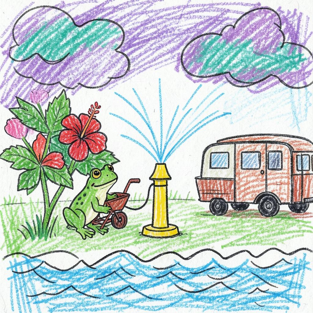 The Old Water Sprinkler artwork