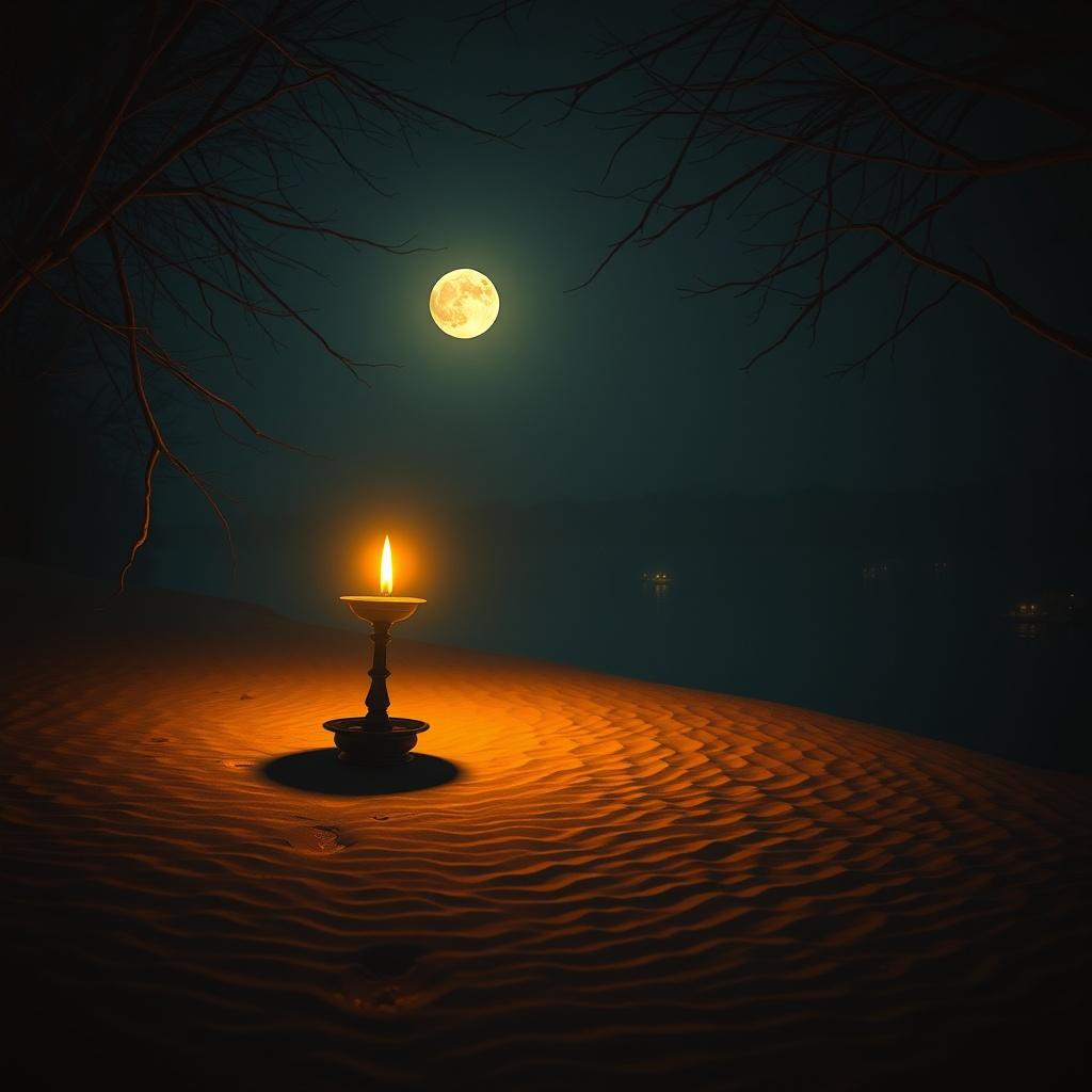 RBSM राधा दीप जलाया artwork