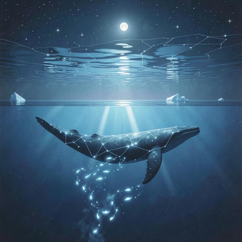 Moonlit Whale7 artwork