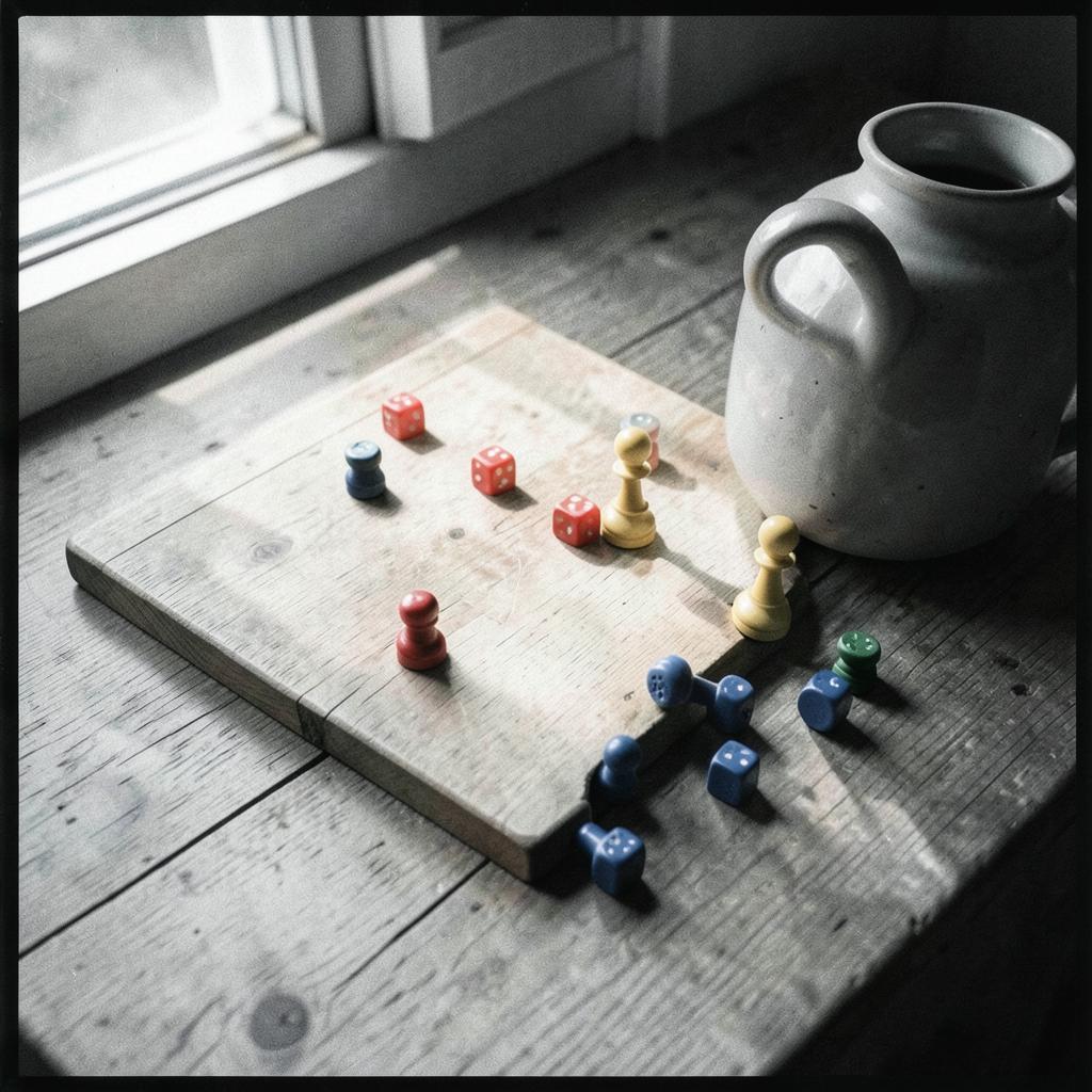 Prompt: "Ludo" artwork