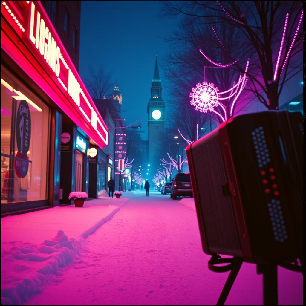 Совсем рядом, за спиною Новый год. artwork
