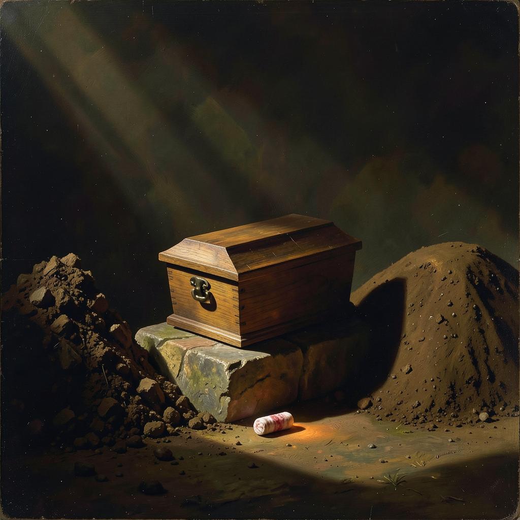 We Buried Him Twice artwork