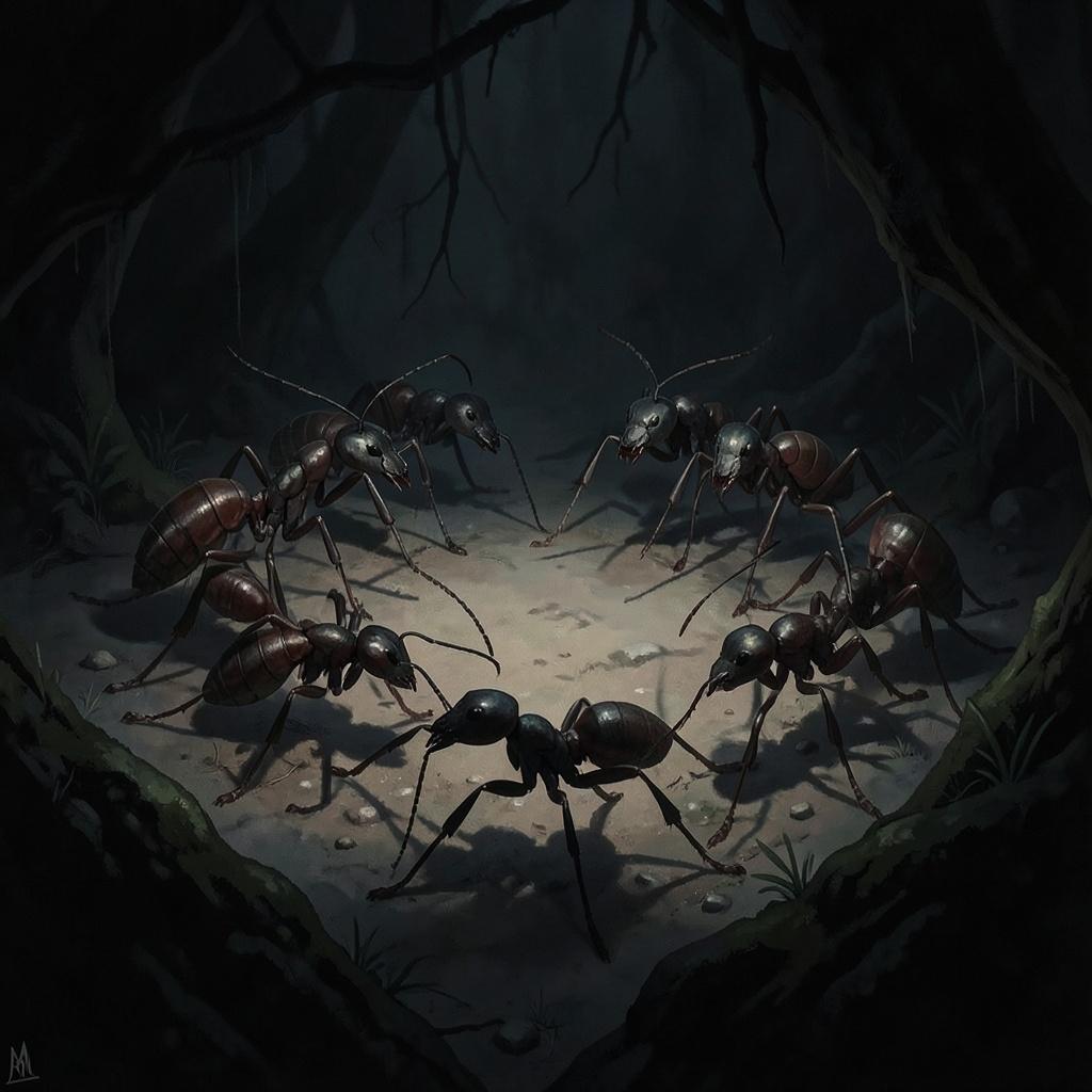 The Death Spiral (Dark Invitation) artwork