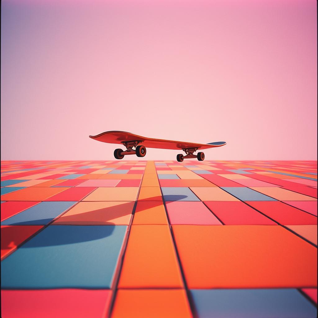 Falling artwork