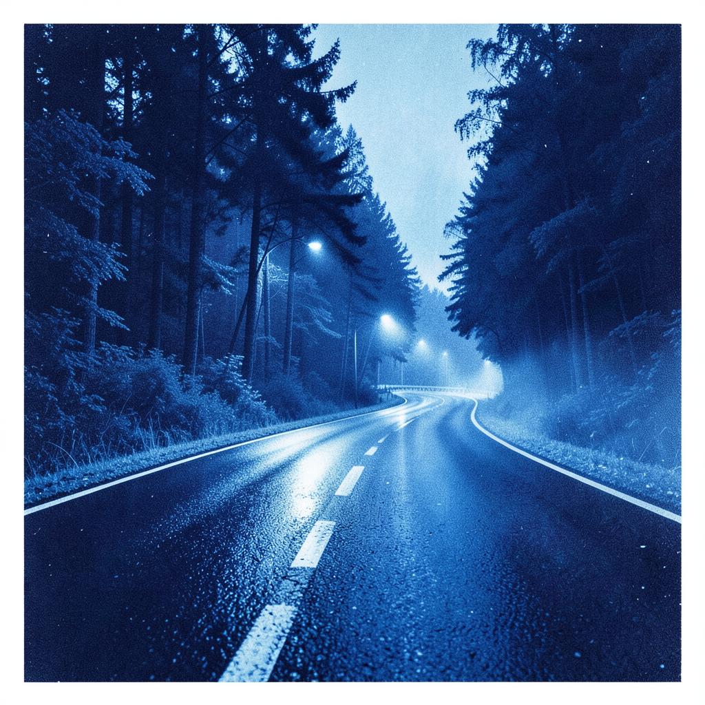連続S字、黒き軌跡 ー Black Trace Through the Switchbacks artwork