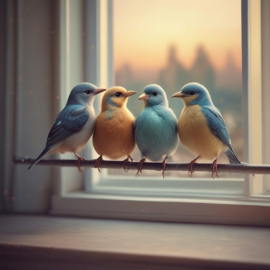Three Little Birds" 🎵 artwork