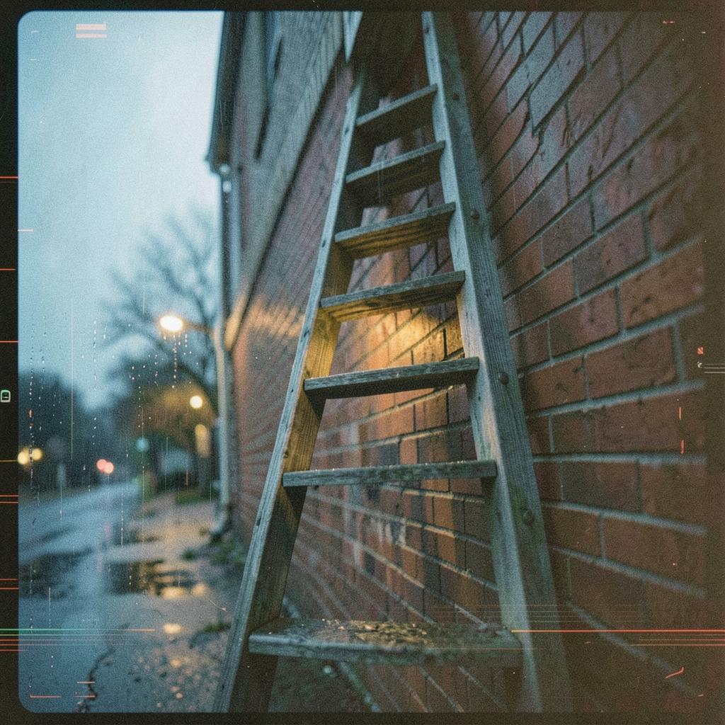 Who Holds the Ladder? artwork