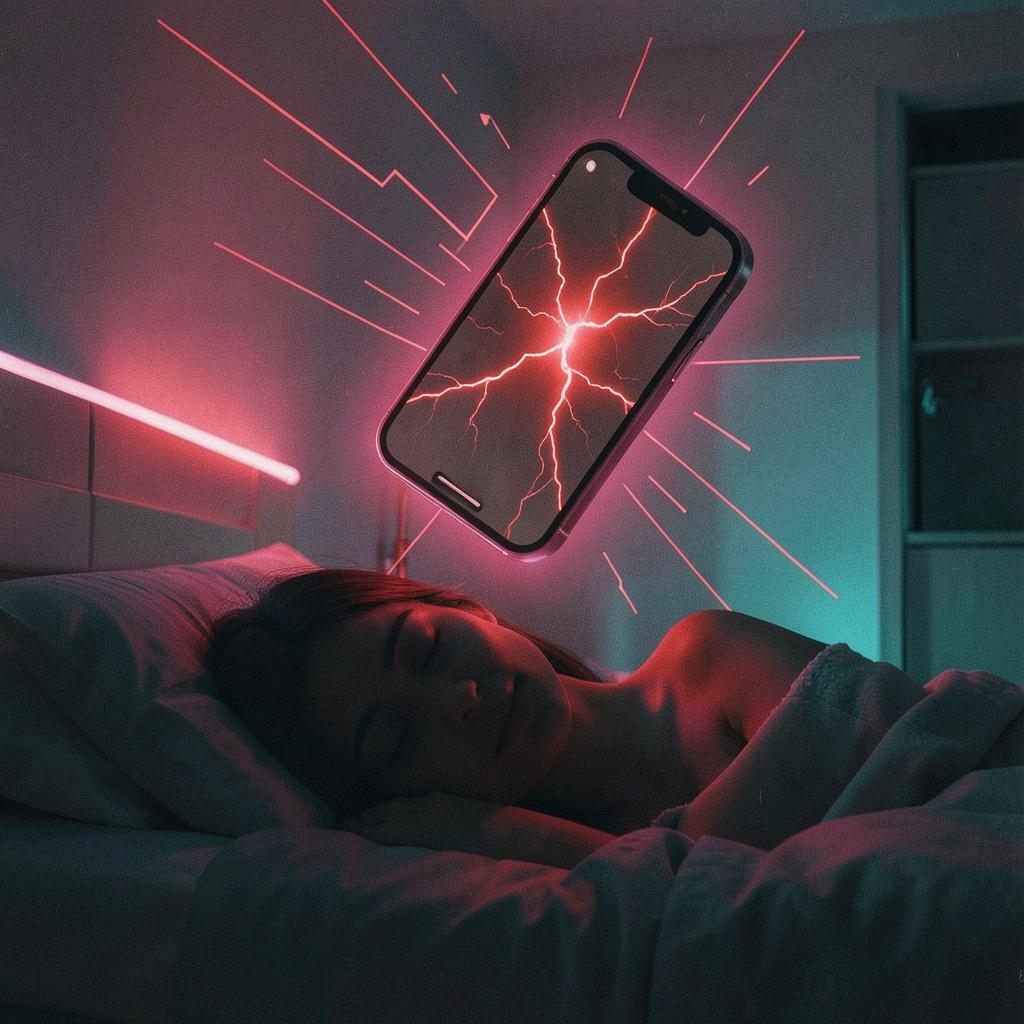 Droppede my phone on my face! artwork