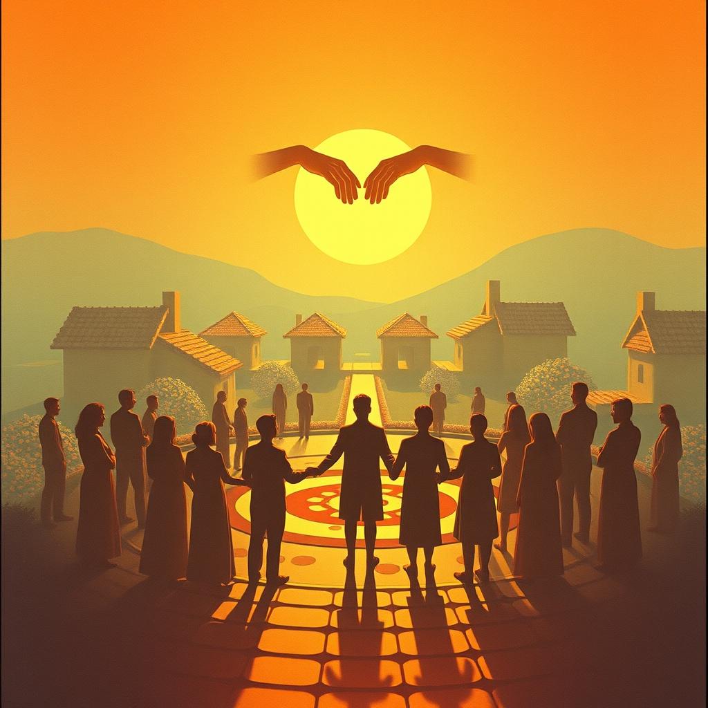 "Build a Community " -  Ruhi Book 10 – The Karmalites artwork