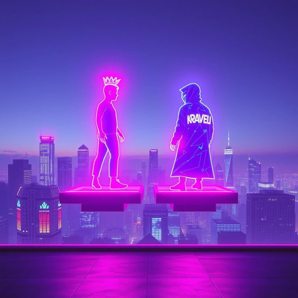 Mr. Invisible vs Reece Kraveli artwork
