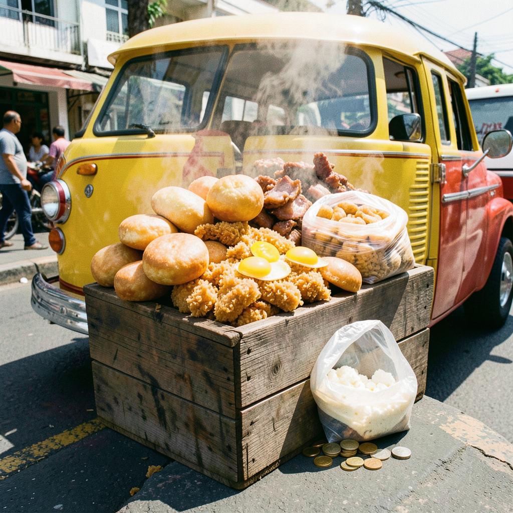 "Kain Tayo sa Biñan" (food vendor comedy) artwork