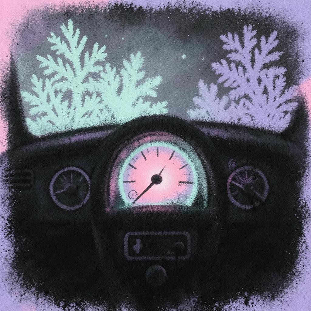 Fuel Gauge Low artwork