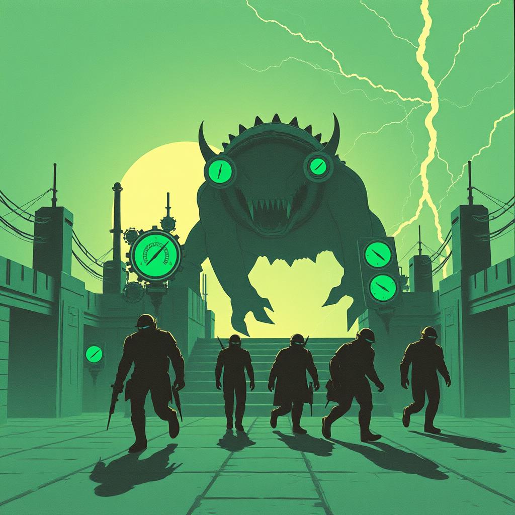 (Sound of electrical buzzing and heavy g artwork