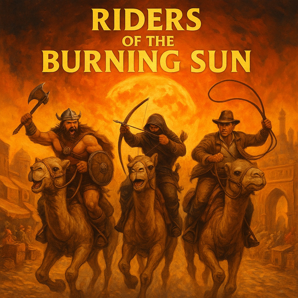 Riders Of The Burning Sun artwork