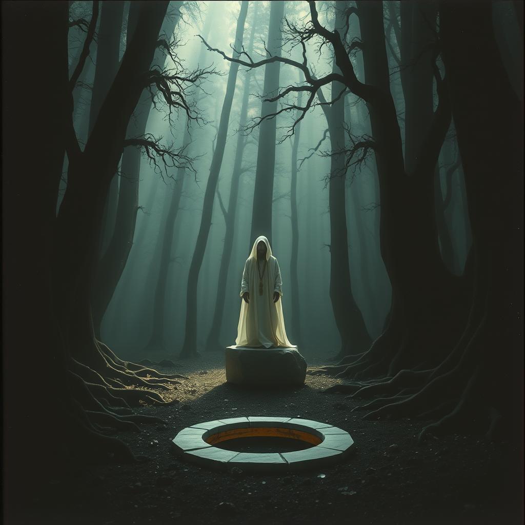 40. In the Woods He lives (Metal) artwork