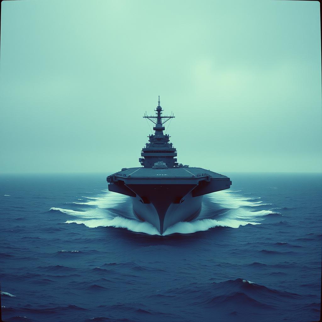 USS Enterprise Carrier artwork