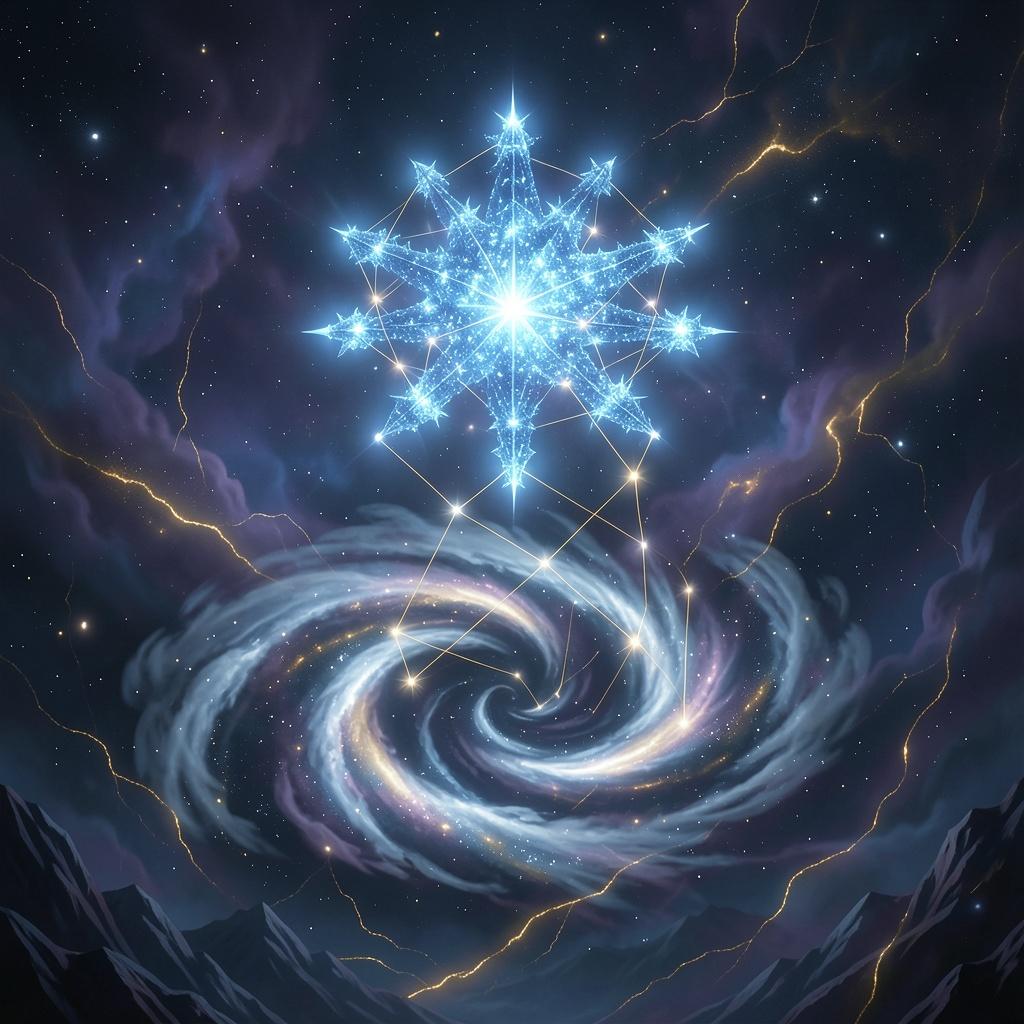 ✨Guided by the Ancient Star Pleiadians we Drift Afar artwork