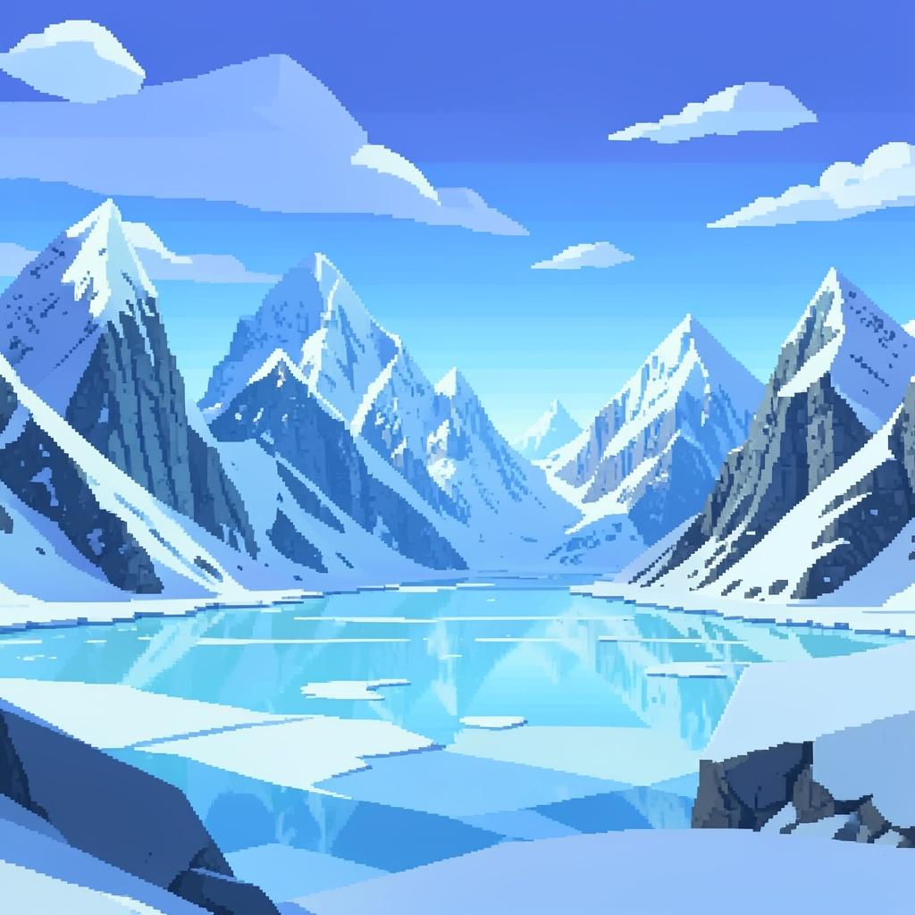 WORLD 3: GLACIAL PEAKS artwork
