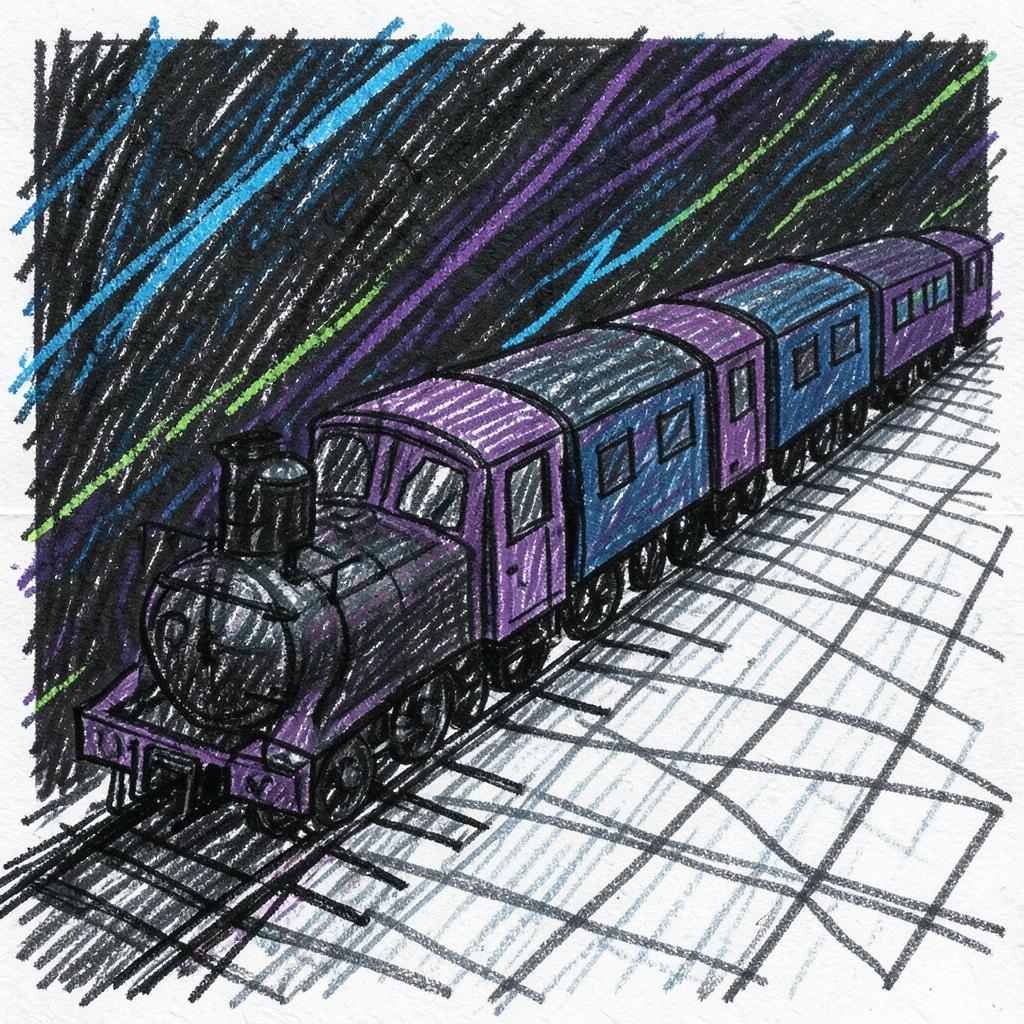 Dark & Long (Dark Train) artwork