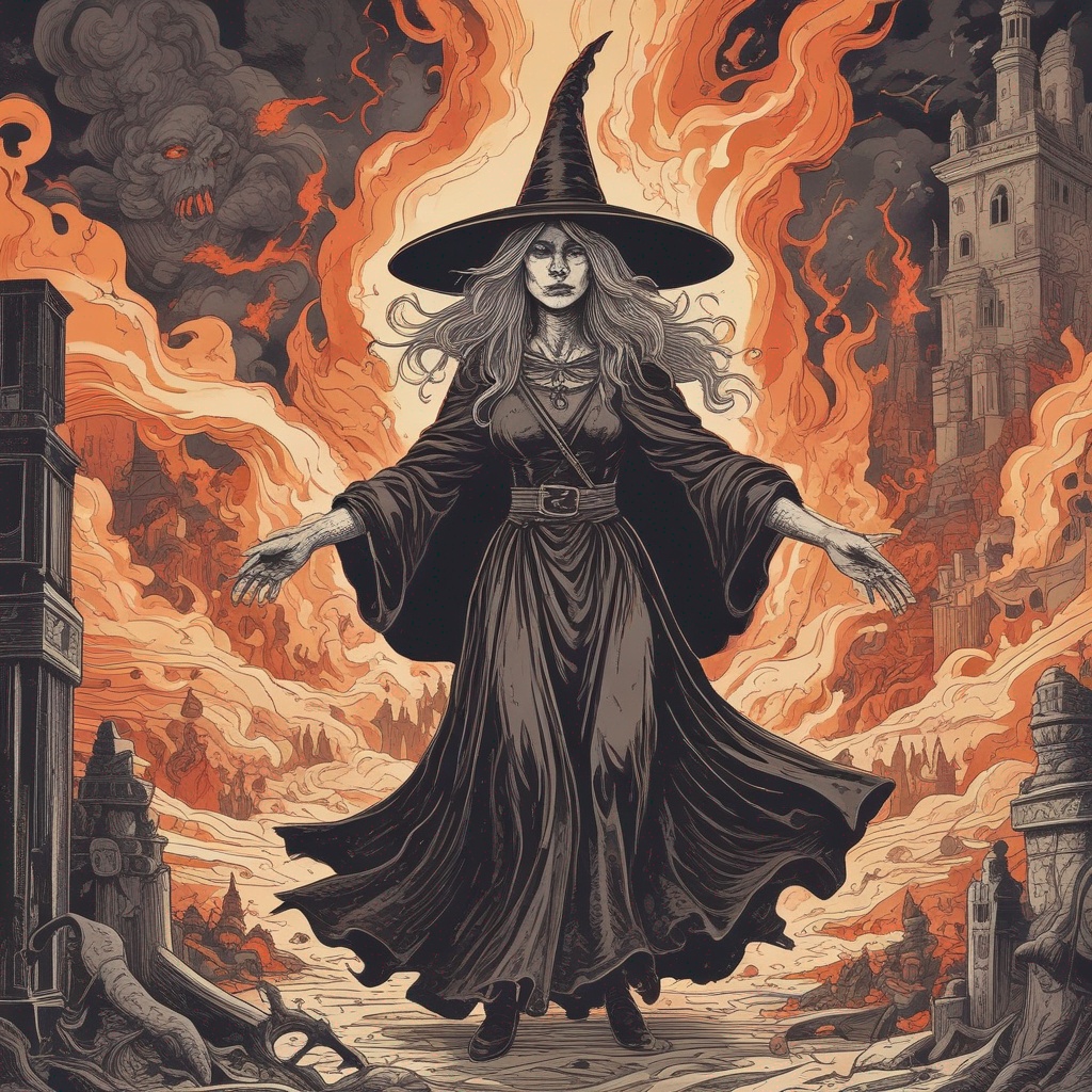 Burn witch burn artwork