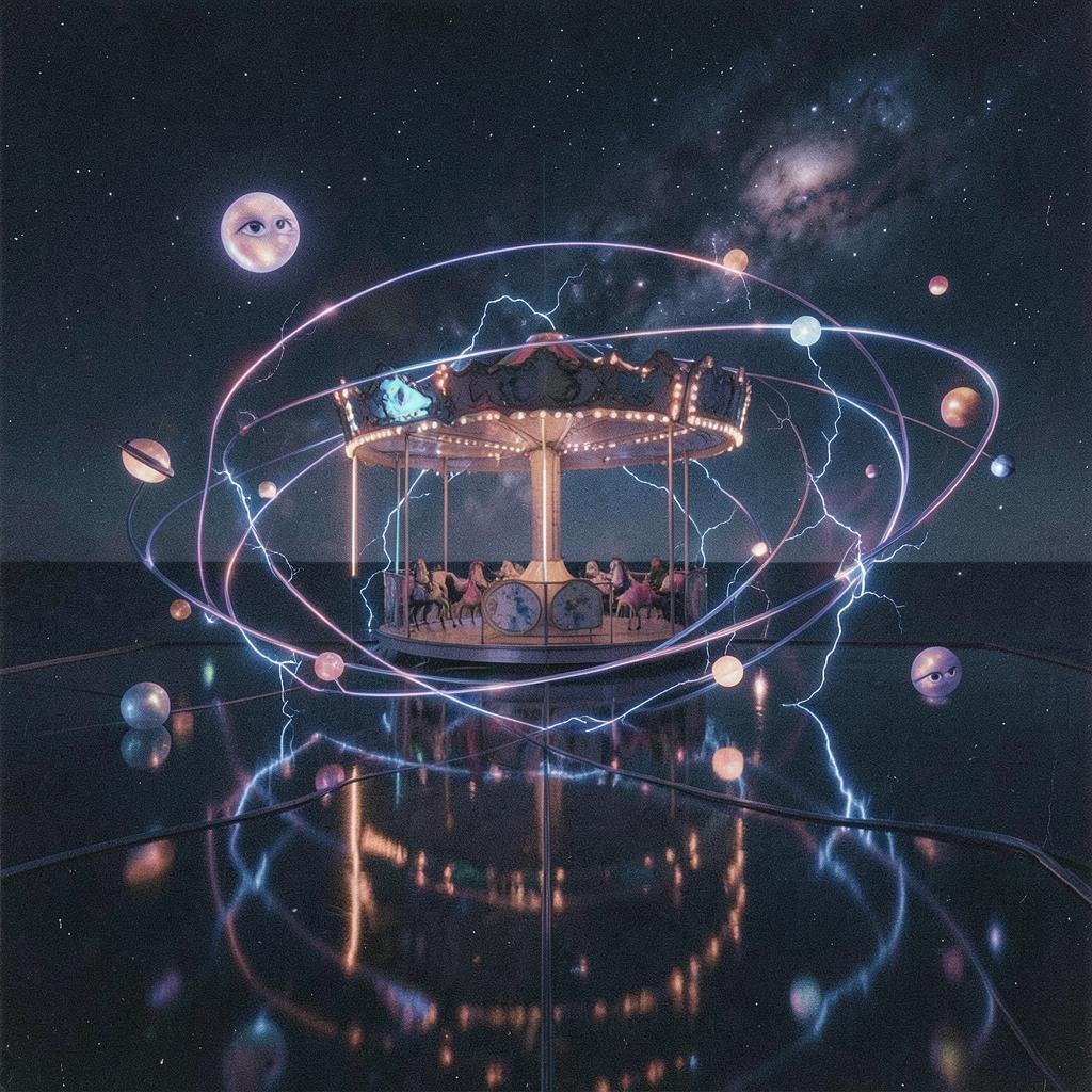 ROUND AND ROUND ♾️🕳👀⚡️🌌 artwork