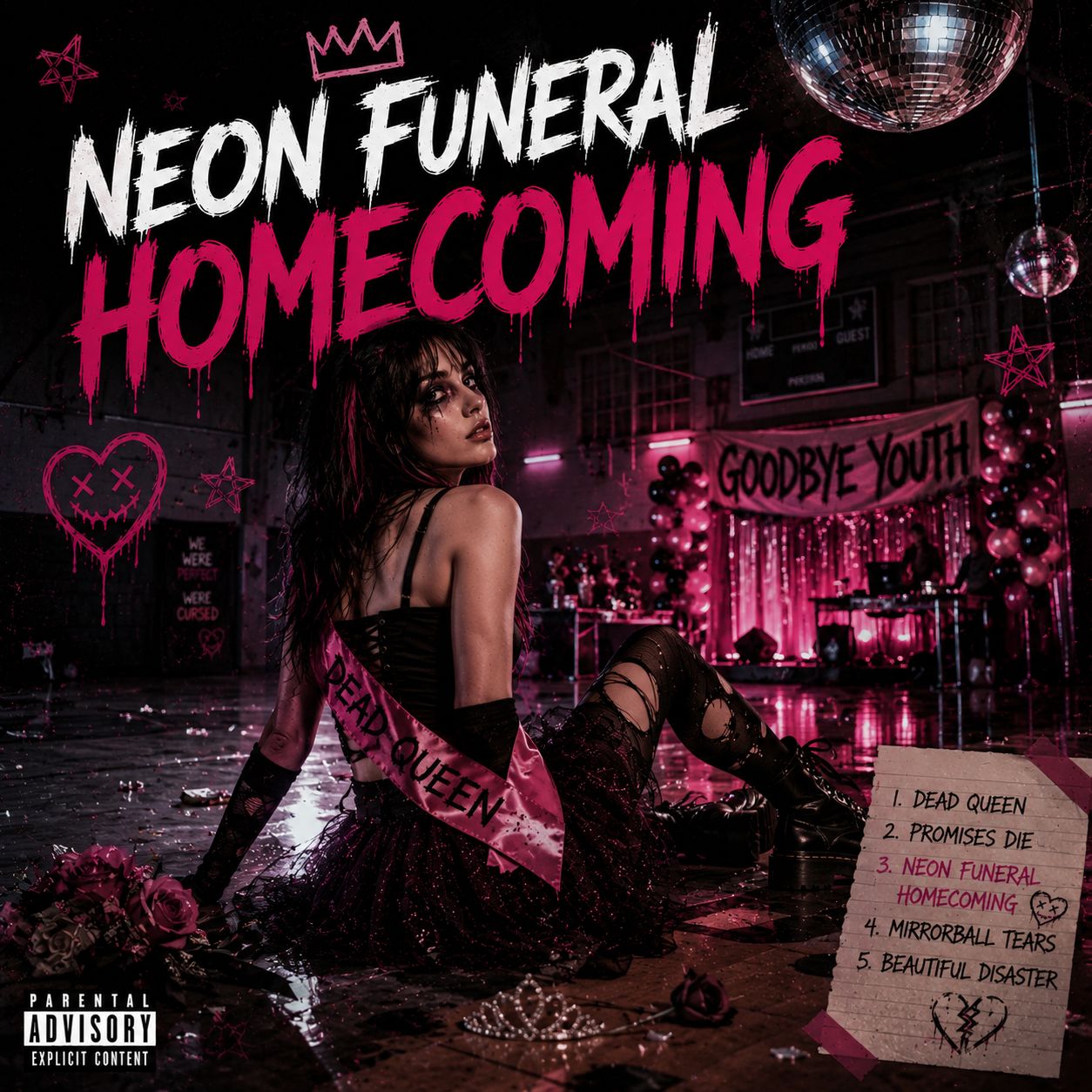 Neon funeral homecoming (Remastered) artwork
