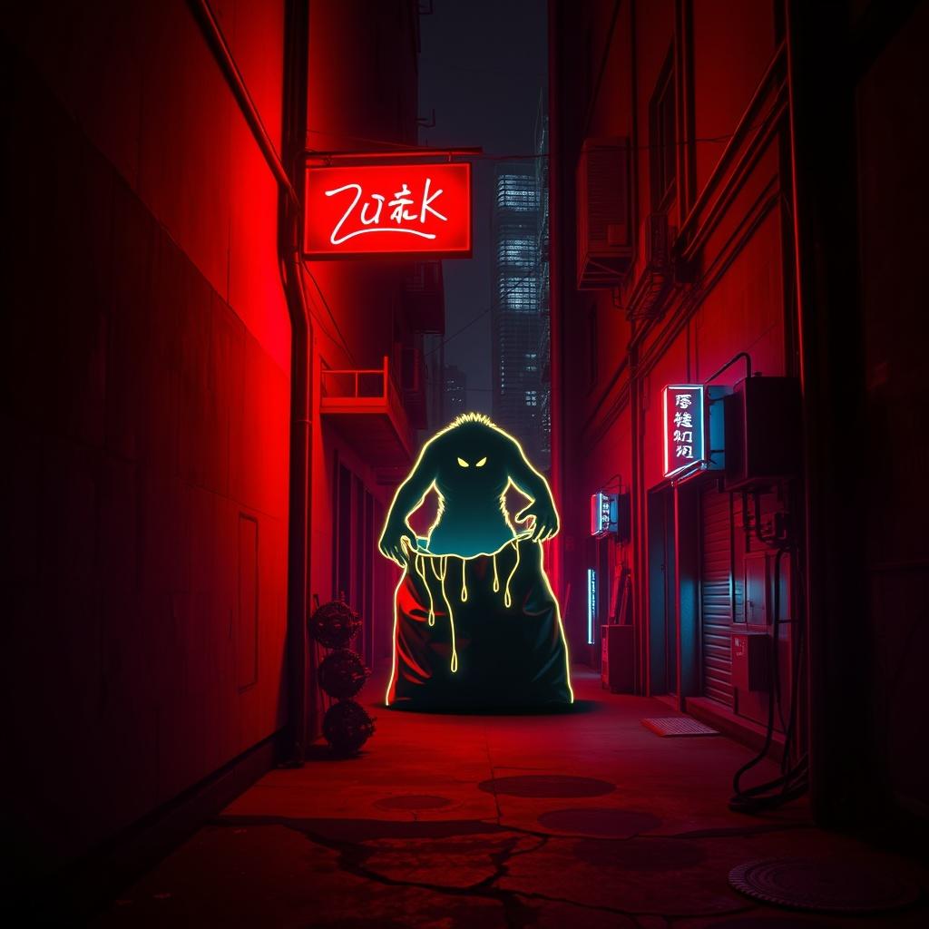 Monster in a Bag artwork
